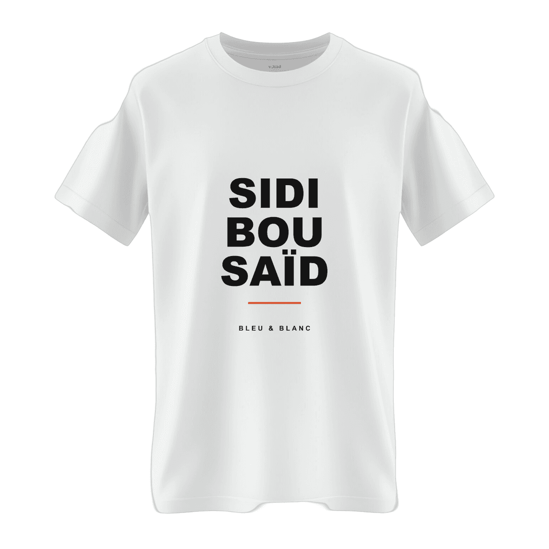 Sidi Bou Saïd Tee · Bizerte Blue