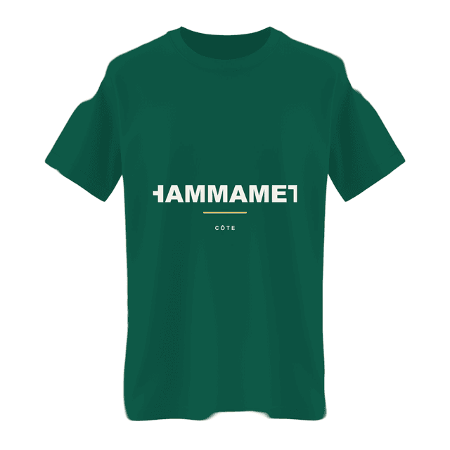Hammamet Tee · Bizerte Blue
